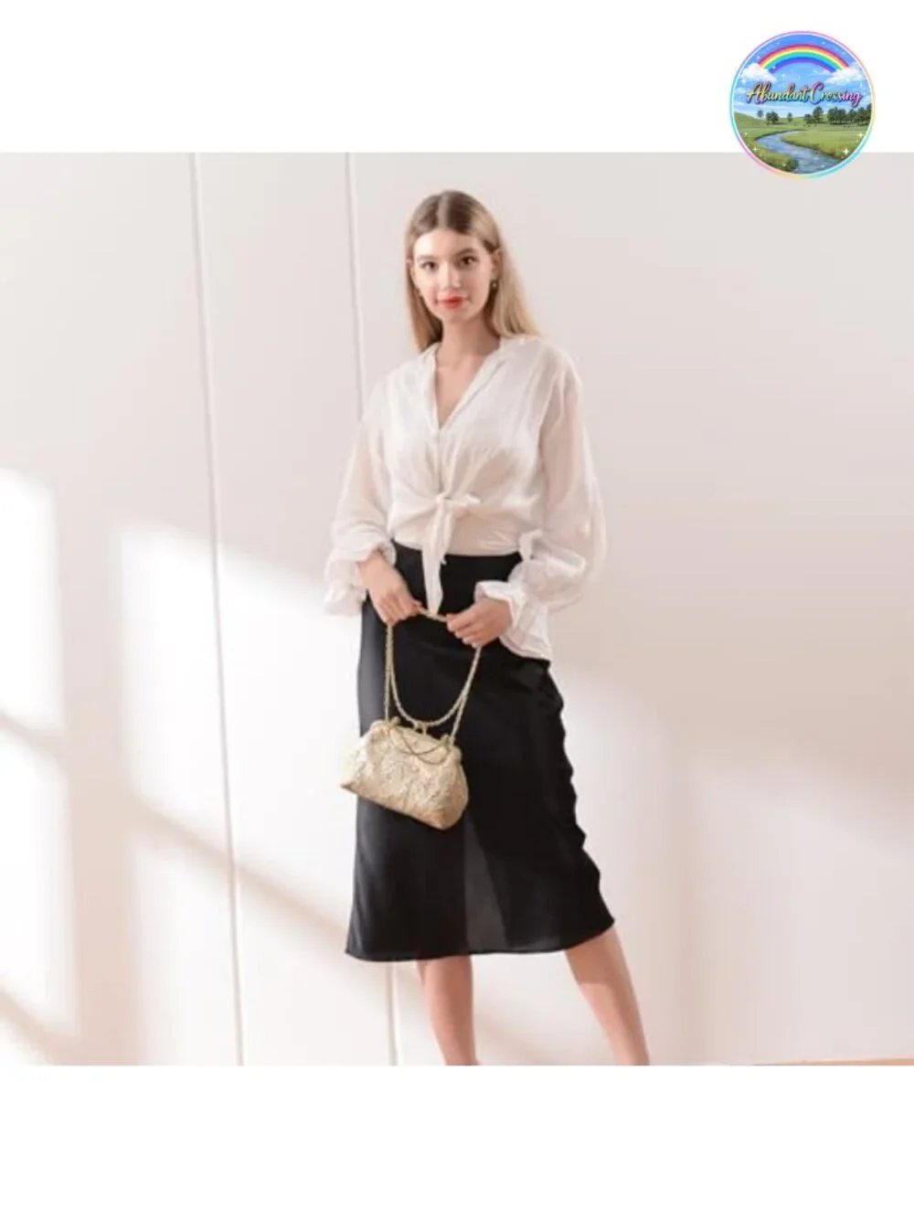 Lace Floral Clutch Evening Bag with Detachable Chain Wedding Party